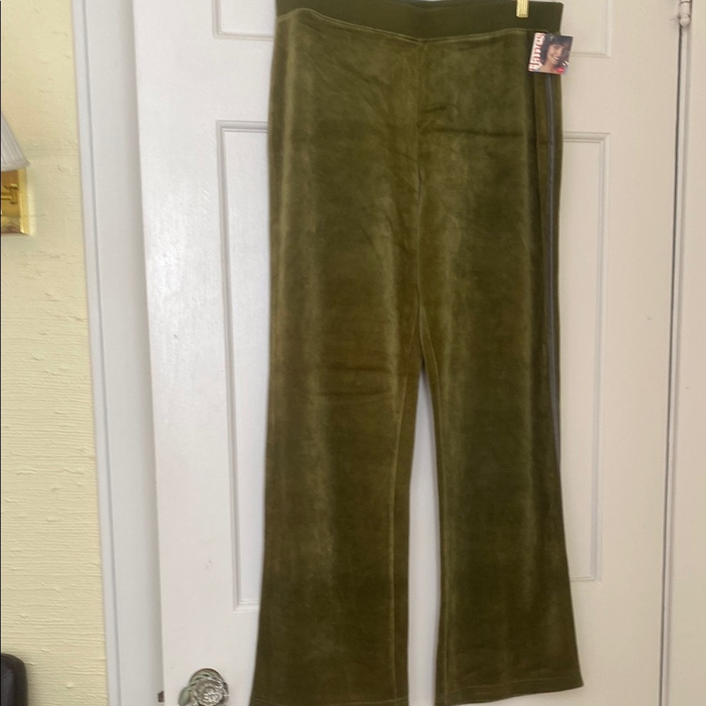 Hanes Olive Green Straight Leg Pants